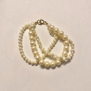 Layered Pearl Bracelet